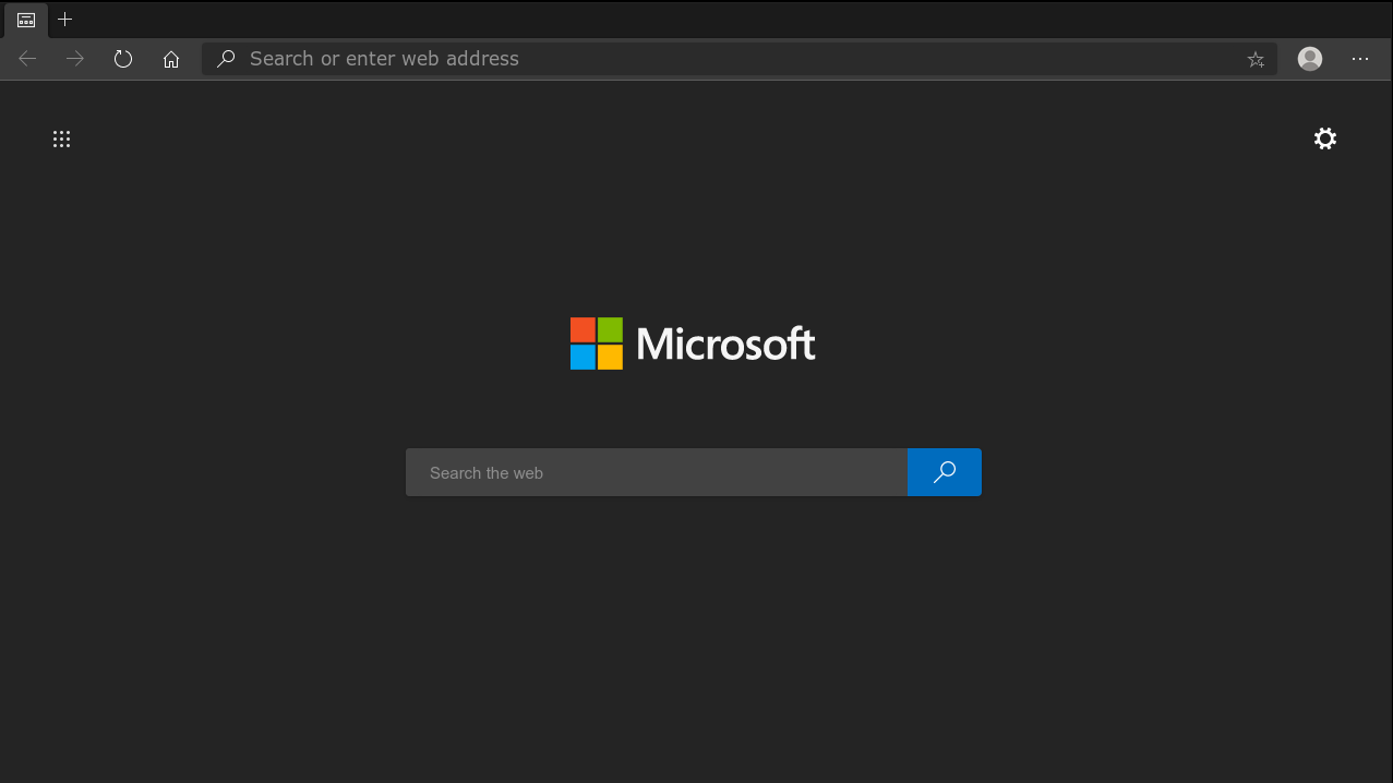 Screenshot of Microsoft Edge Dev on Linux