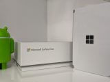 Microsoft Surface Duo And Box