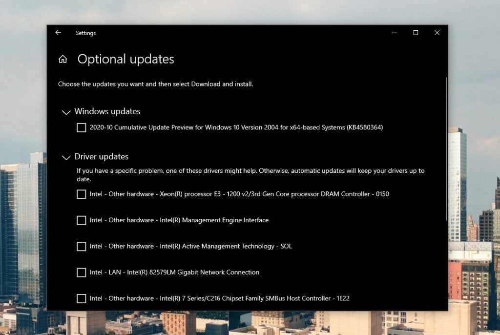 Microsoft To Change How Windows 10 Manual Driver Updates Work On November 5 Onmsft Com