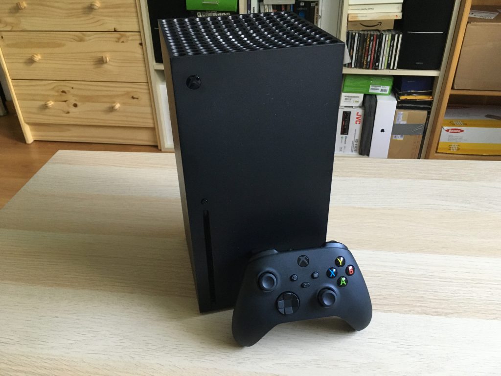 Xbox Series X Front With Controller