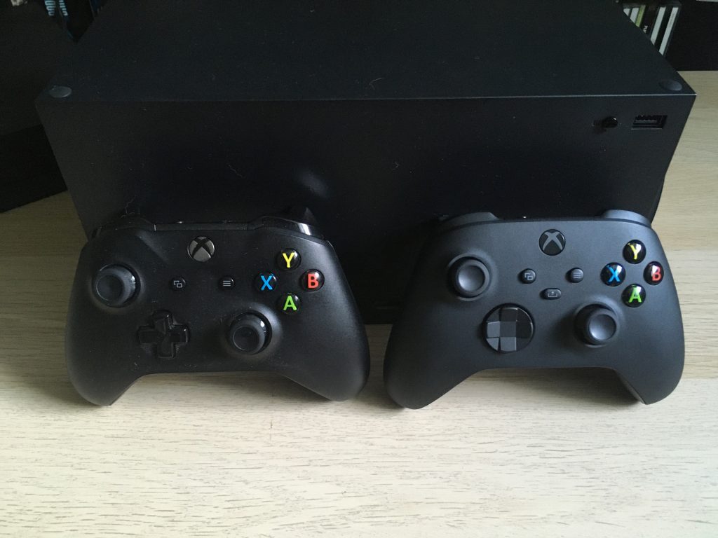 Xbox Series X, Next Gen Controller And Xbox One Controller