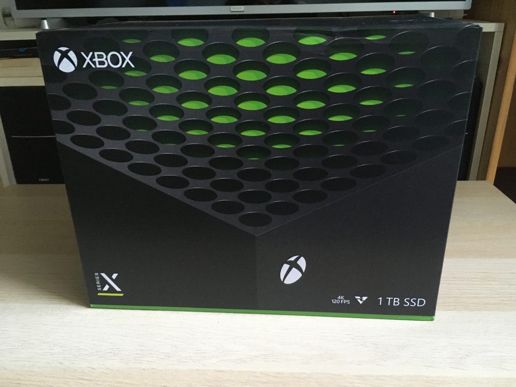 Xbox Series X Retail Box Frong
