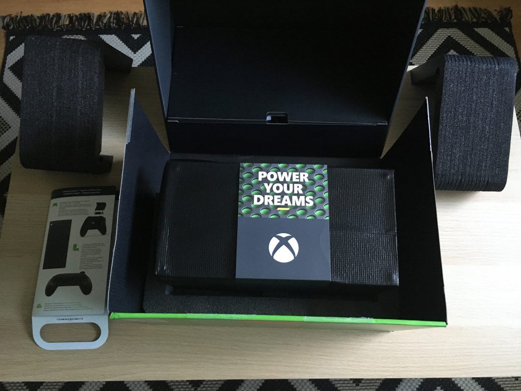 Xbox Series X Retail Box Opened 2