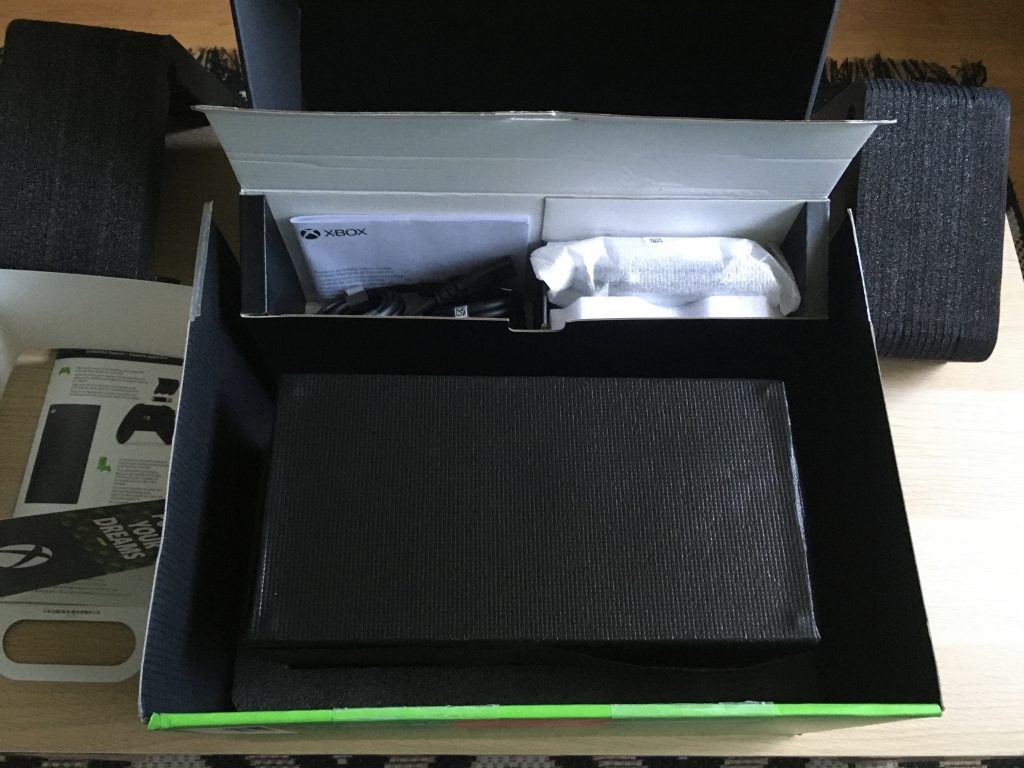 Xbox Series X Retail Box Opened 3