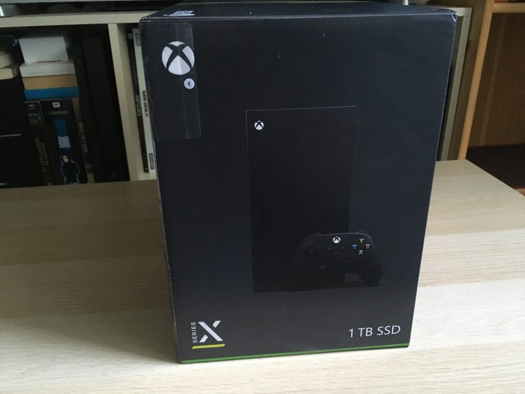 Xbox Series X Retail Box Right Side
