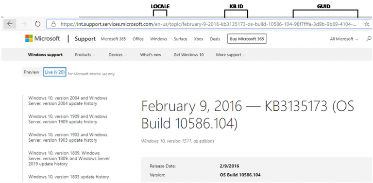 Microsoft Knowledgebase Id Search