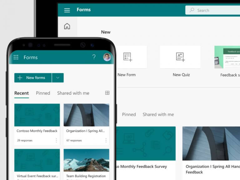 Microsoft news recap: Mojang to require Microsoft accounts on all Minecraft titles, US offices won't re-open until July 2021, and more 2 Microsoft Forms
