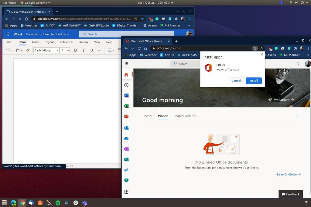 Office Apps Linux