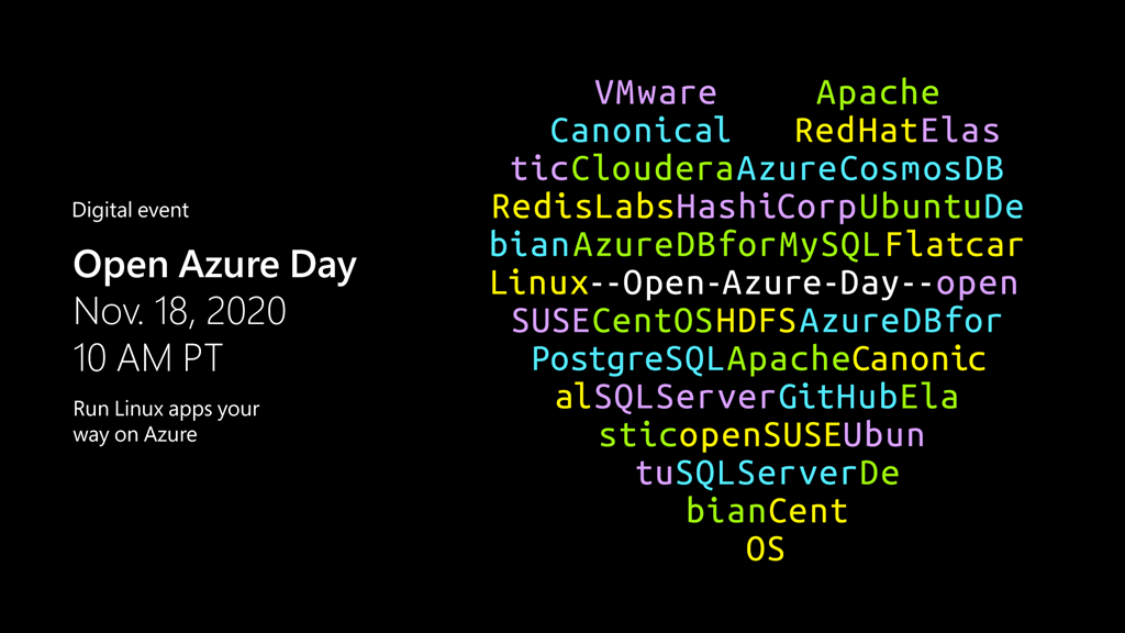 Microsoft Open Azure Day event