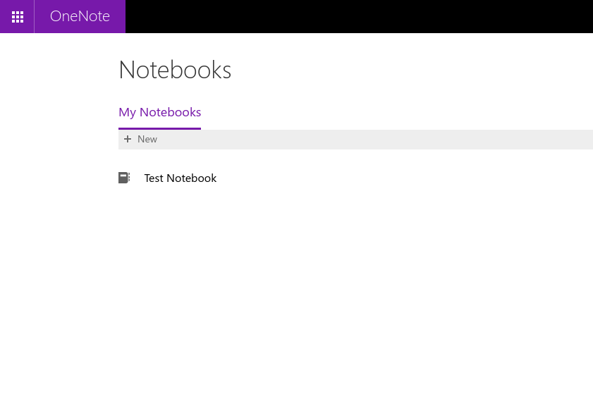 Screenshot of renaming a OneNote notebook via OneDrive