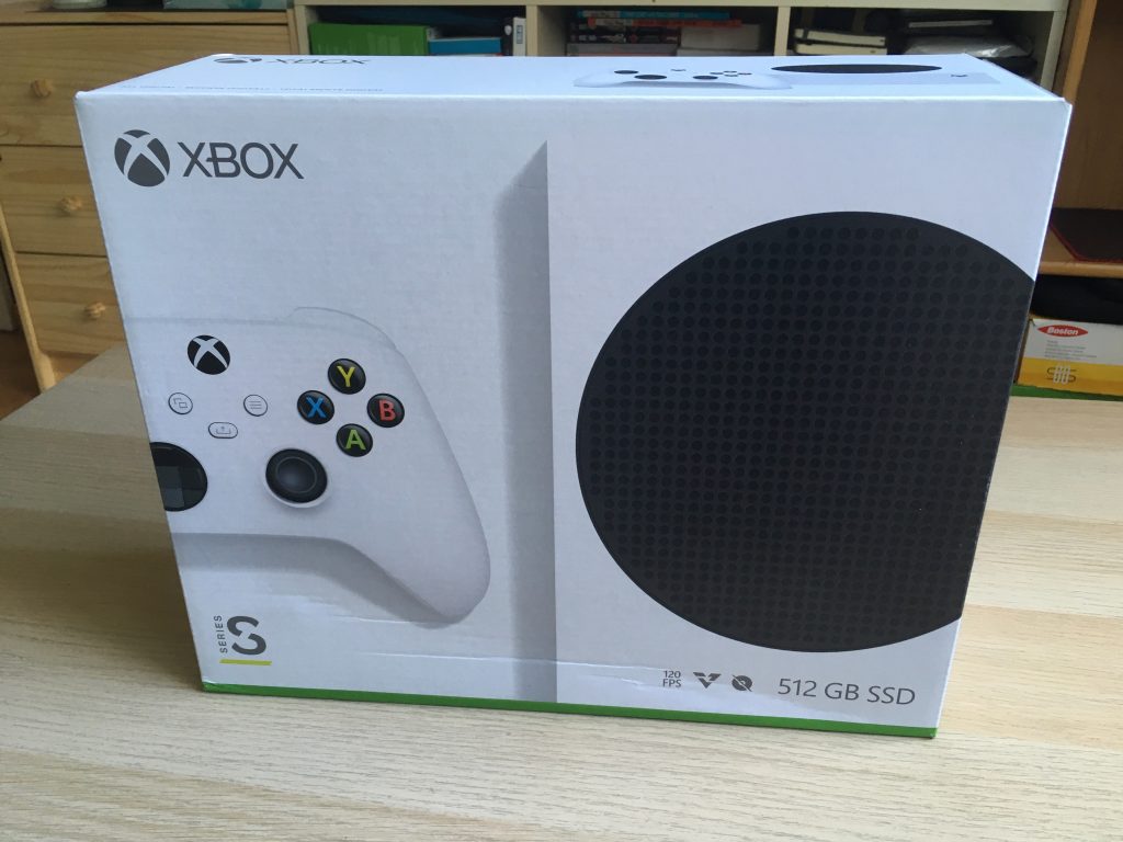 Xbox Series S Box Frong