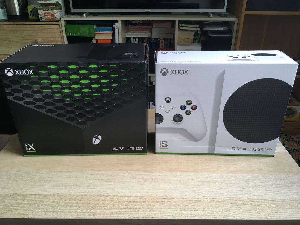 Xbox Series X And Series S Retail Boxes