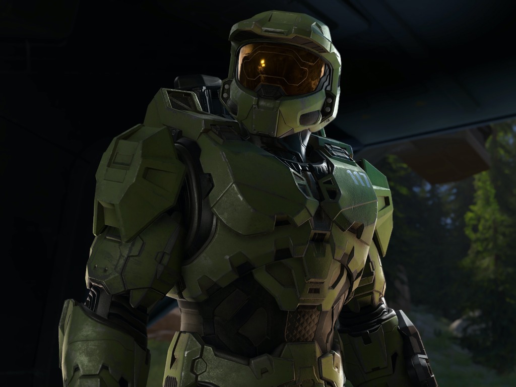 halo infinite chief statue