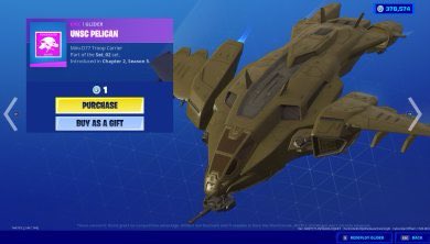 Halo Pelican in Fortnite