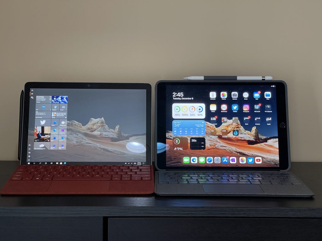 Ipad Vs Surface, Front