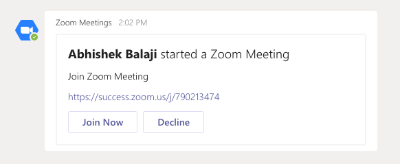 Zoom Meeting