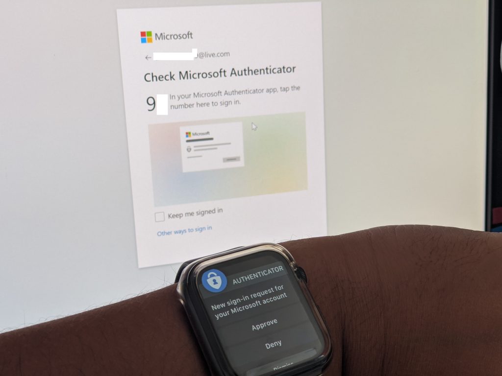 apple watch google authenticator