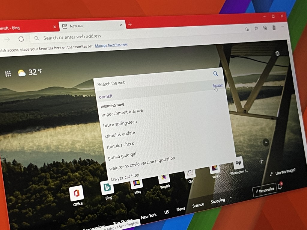remove bing from edge remove bing from edge
