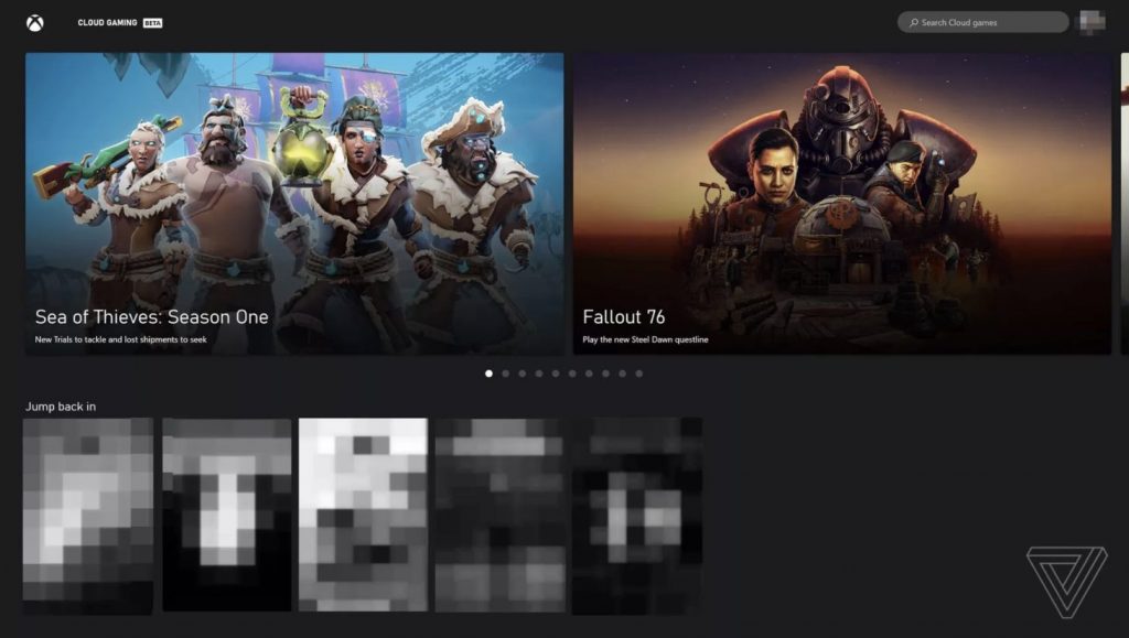 Xbox Cloud Gaming Web App