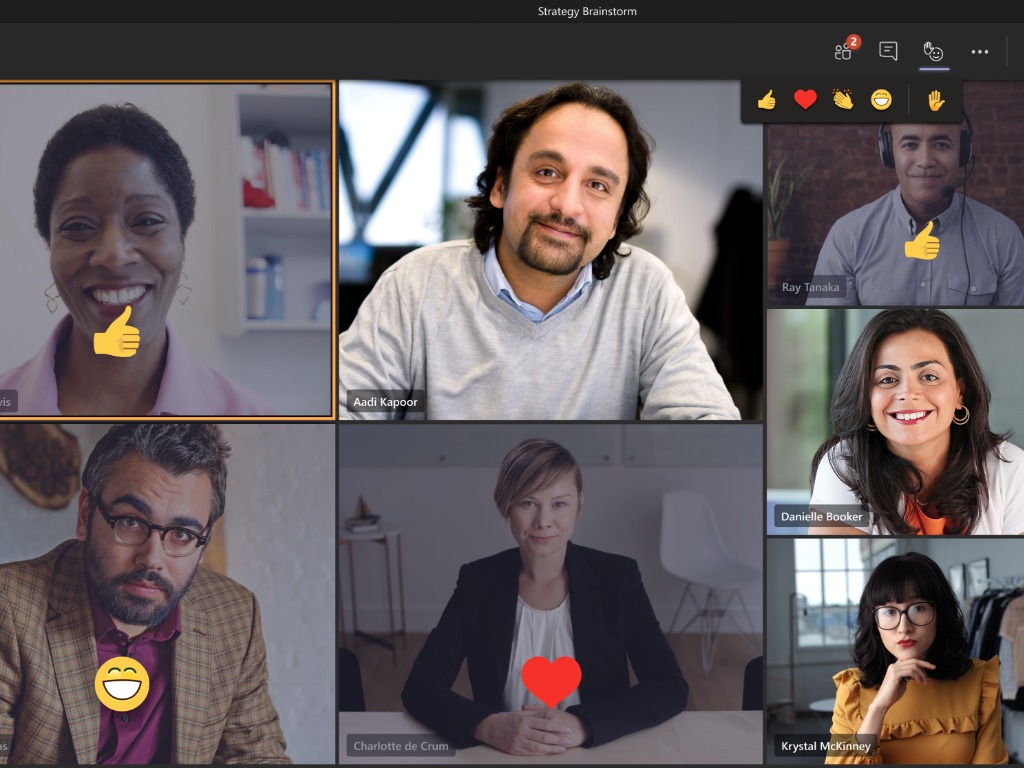 Microsoft Teams meetings add Live Reactions, giving camera shy people more ways to express themselves - OnMSFT.com - February 5, 2021