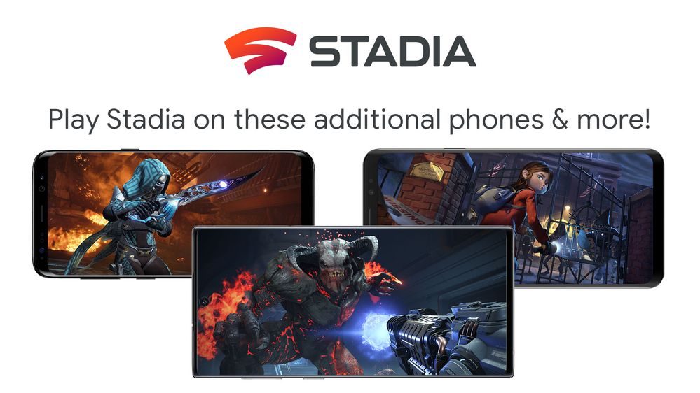Google stadia to support 19 new smartphones from samsung, razer, and asus - onmsft. Com - february 18, 2020