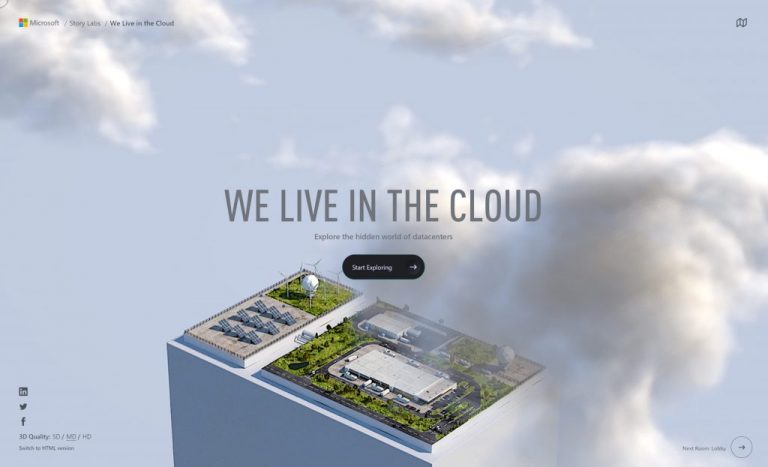 Microsoft data center virtual tour