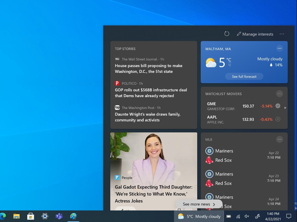 How to easily turn off News and Interests on Windows 10 - OnMSFT.com