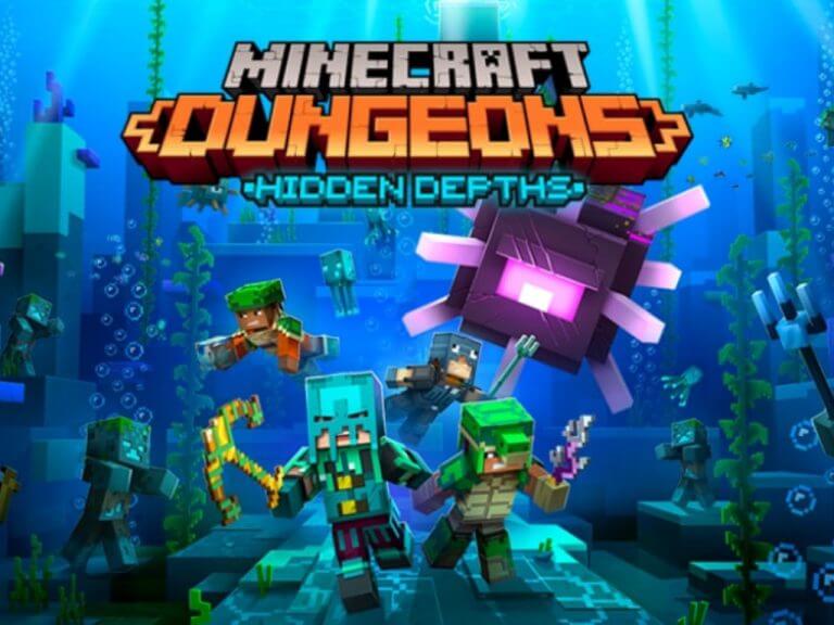 Minecradt Dungeons Hidden Depths Dlc