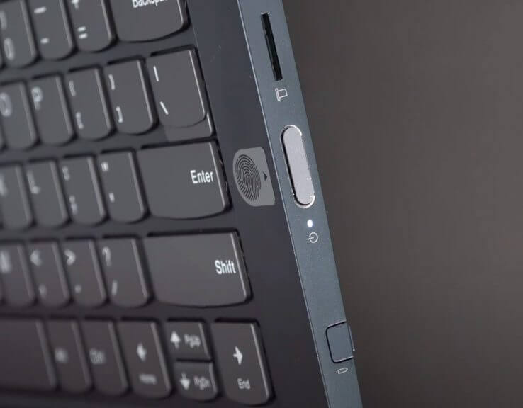 Lenovo-ThinkBook-14s-Yoga fingerprint