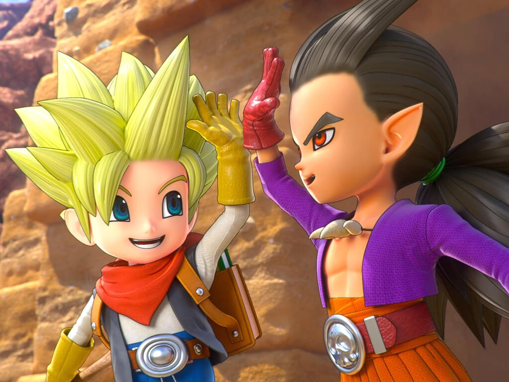 Dragon quest builders 2 video game on xbox one, xbox series x, and windows 10
