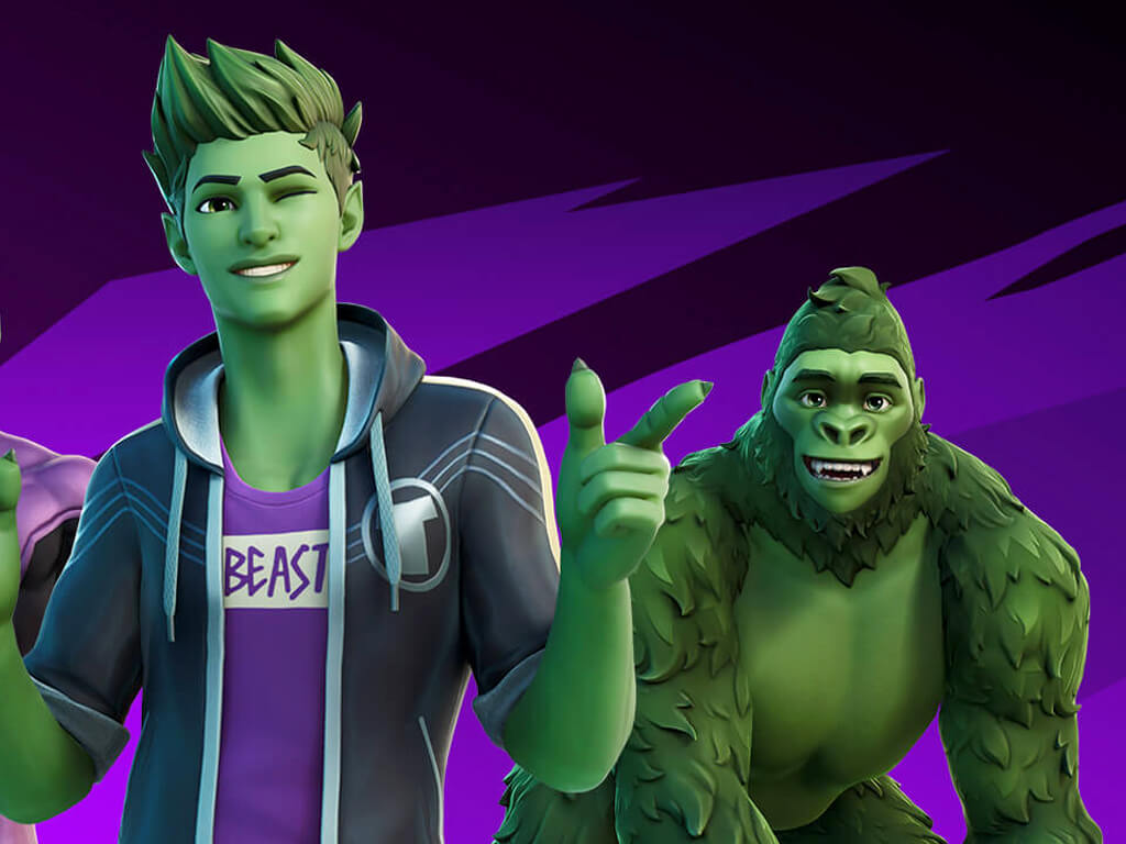 Teen Titan's Beast Boy comes to Fortnite video game with a new transforming skin - OnMSFT.com