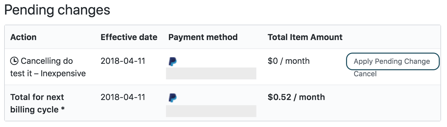 github apps apply pending changes