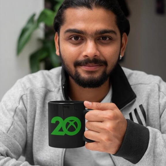 20th anniversary Xbox mug