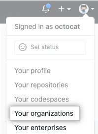 your organizations