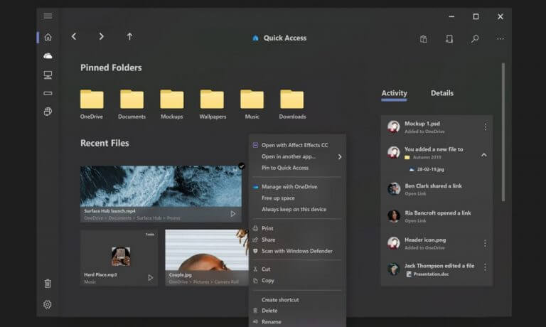 Microsoft's long awaited file explorer upgrade makes a brief appearance - onmsft. Com - june 24, 2021