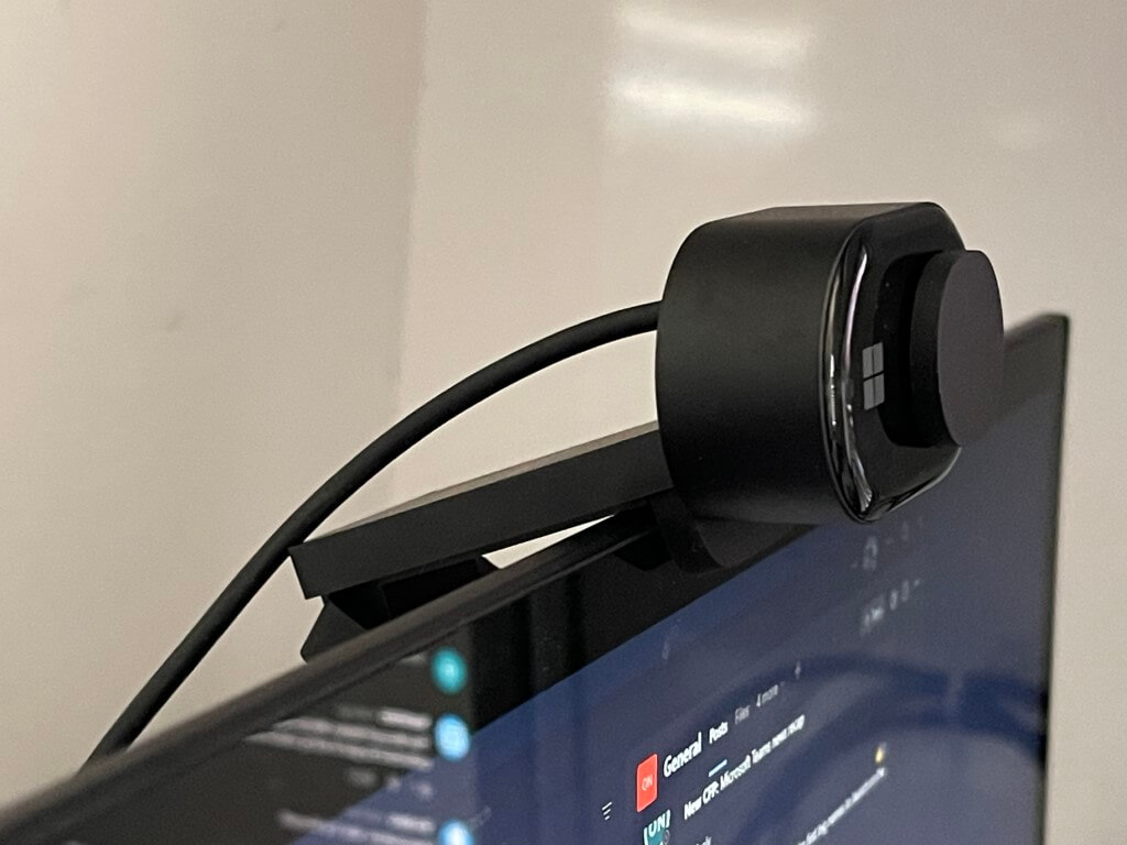 Microsoft Modern Webcam Side Profile With Teams