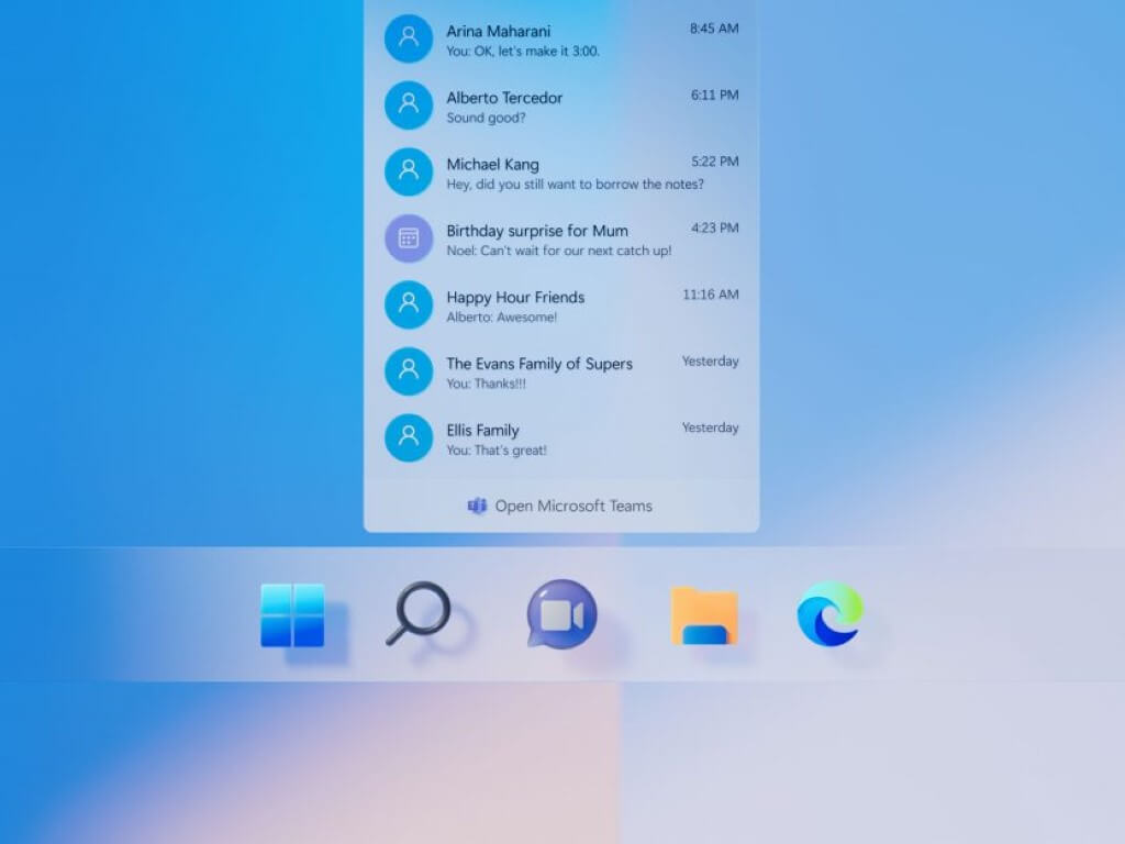 Windows 11 Chat Integration