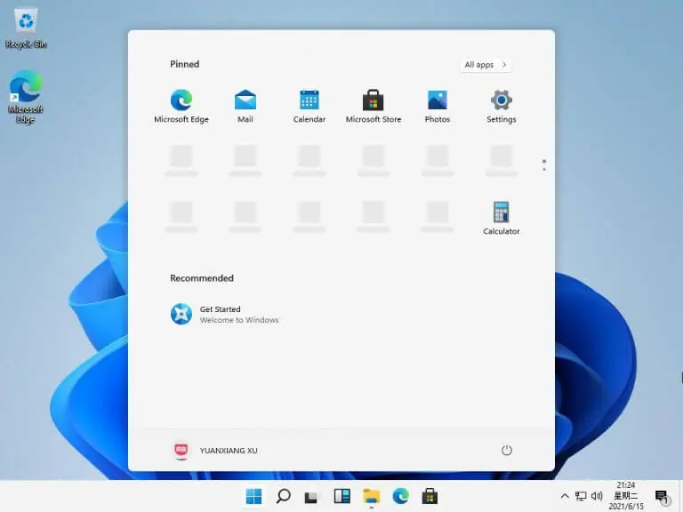 Leaked screenshots of windows 11 reveal windows 10x-inspired taskbar and start menu - onmsft. Com - june 15, 2021