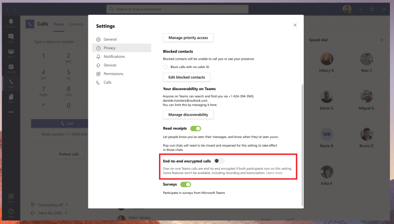 Microsoft Teams calls are getting more secure with end-to ...