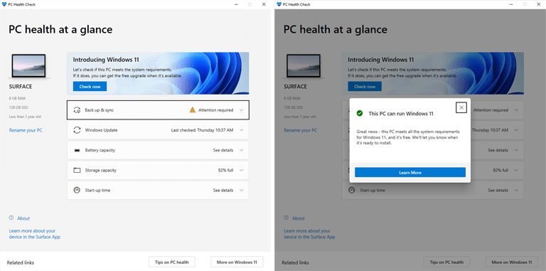 pc health check windows 11 download