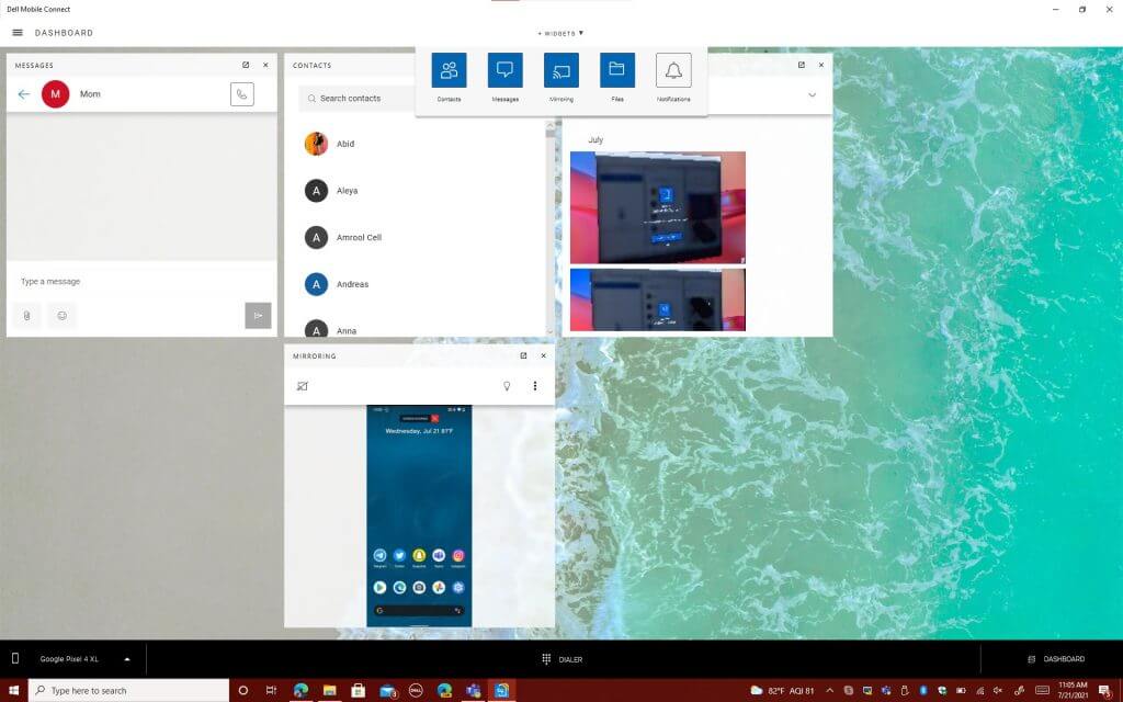 Dell Mobile Connect app further takes on Your Phone with a new look, features - OnMSFT.com - July 21, 2021