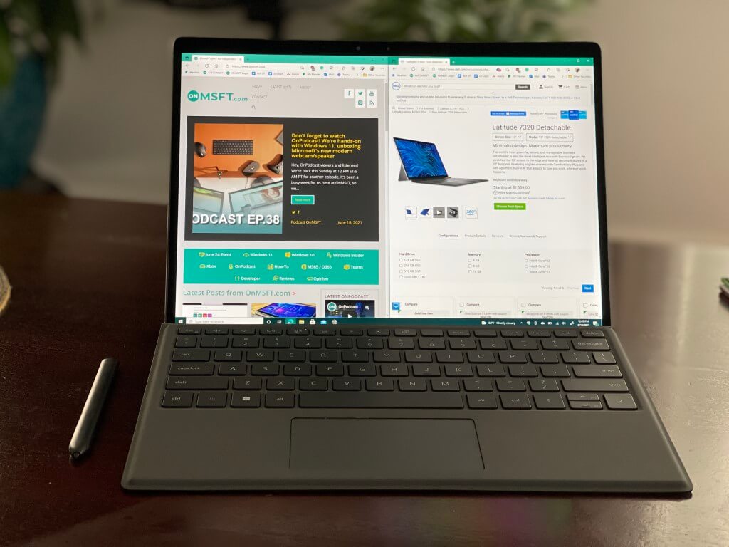 Dell Latuide 7320 Detachable Display