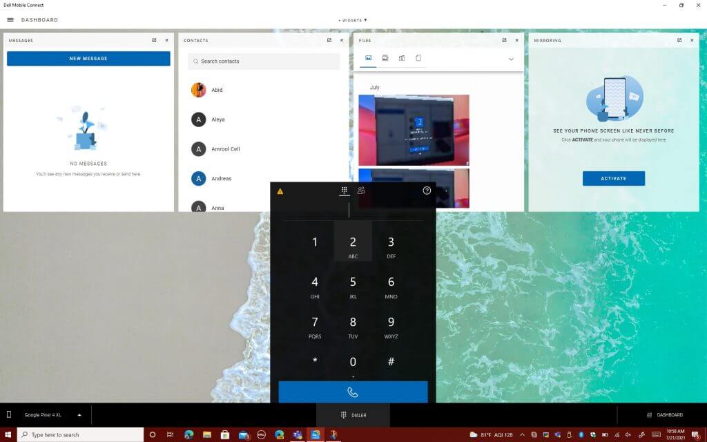 Dell Mobile Connect Dialer