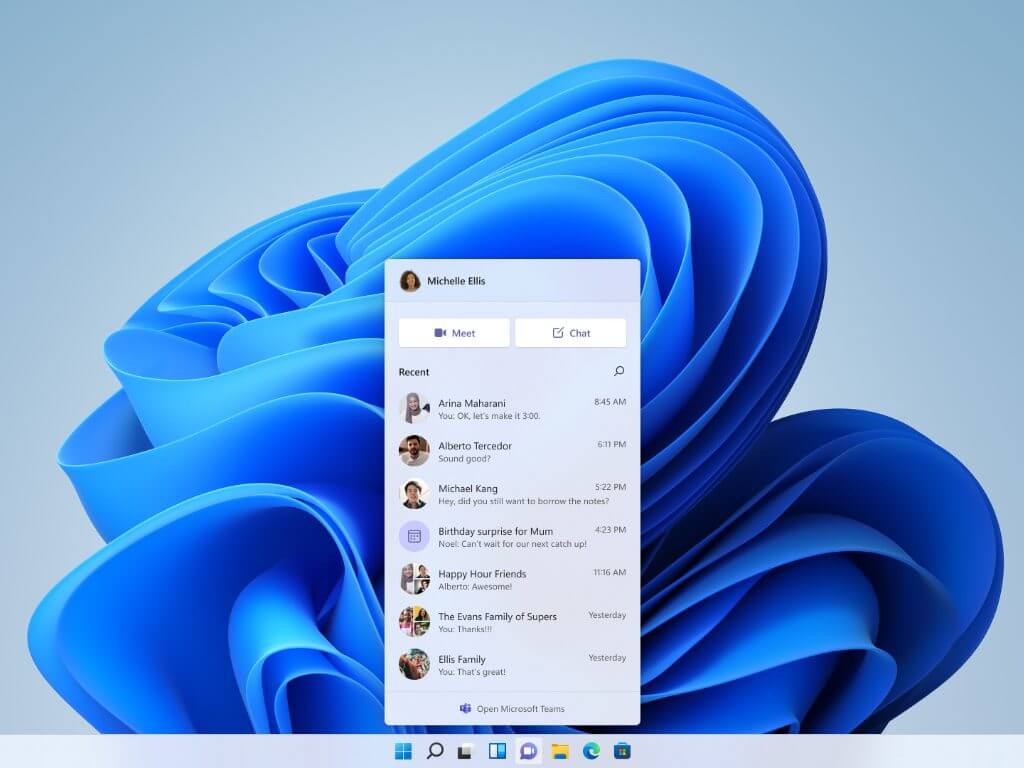 Windows 11's new Chat app shows Microsoft's big "Teams for Life" ambitions - OnMSFT.com - October 5, 2021