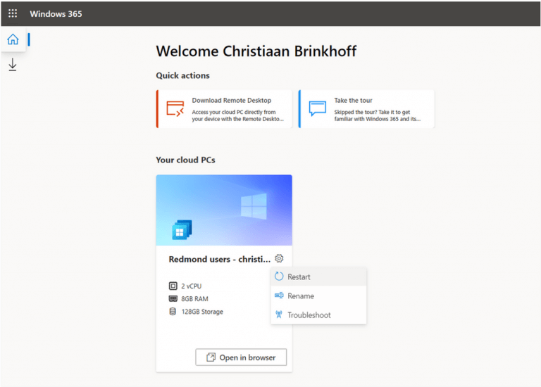 Windows 365 and Cloud PC What We Know So Far Image