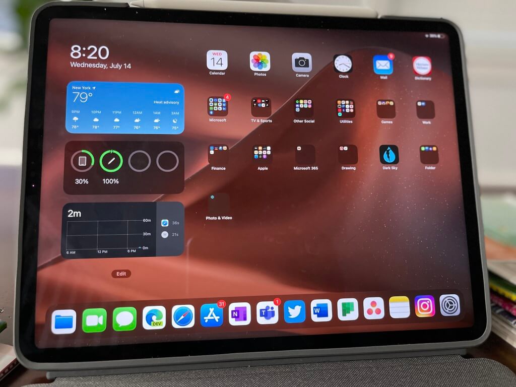 iPad Pro 12.9 inch (2021 M1 chip) review: Trying to imitate Surface, but limited by software - OnMSFT.com - July 16, 2021