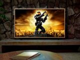 Samsung Frame TV with Halo artwork