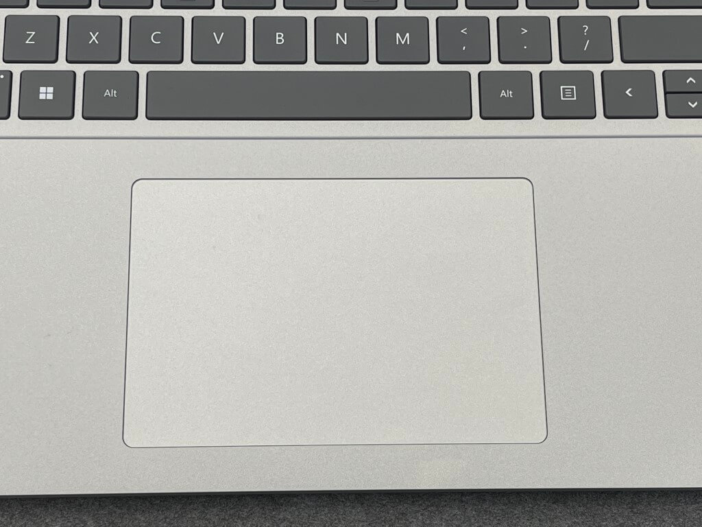 Surface Laptop Studio Haptic Trackpad