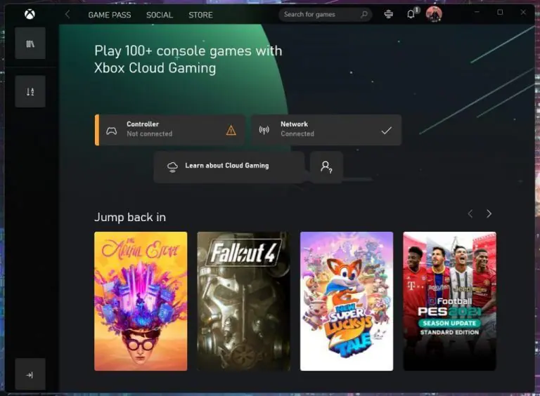 Windows 10 xbox app now supports cloud gaming and remote play from your console - onmsft. Com - september 14, 2021