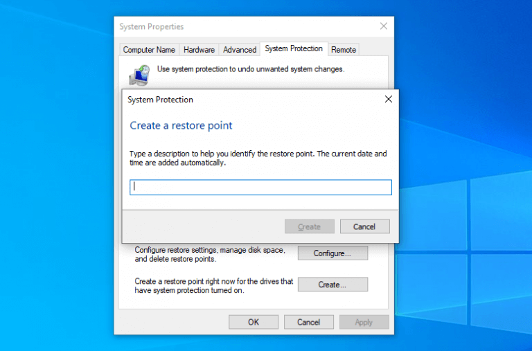 windows creates ?restore points? so that you can windows creates ?restore points? so that you can